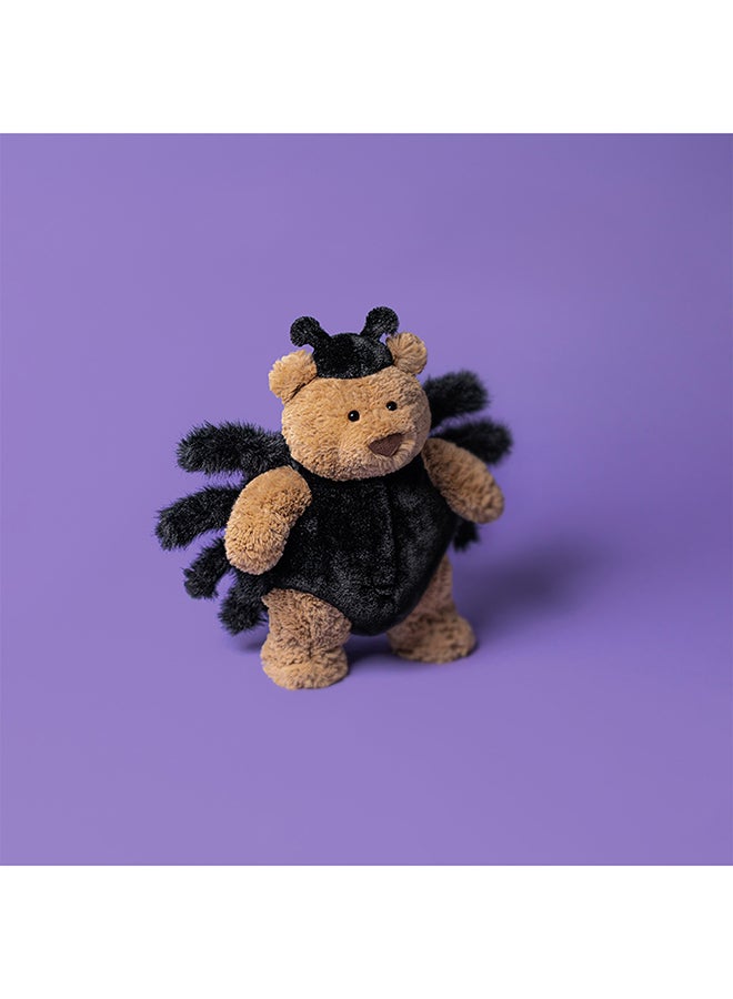 Jellycat Bartholomew Bear Spider Plush Toy 22 cm, Teddy Bear in Spider Costume, Super Soft Halloween Collectible Gift - Image 5