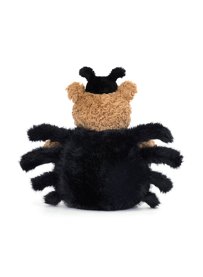 Jellycat Bartholomew Bear Spider Plush Toy 22 cm, Teddy Bear in Spider Costume, Super Soft Halloween Collectible Gift - Image 3