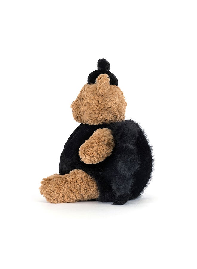 Jellycat Bartholomew Bear Spider Plush Toy 22 cm, Teddy Bear in Spider Costume, Super Soft Halloween Collectible Gift - Image 2