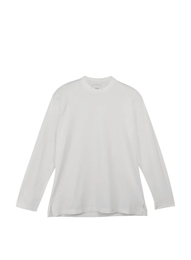 Adidas Adidas U Ls Tee White Sport Style T-Shirts