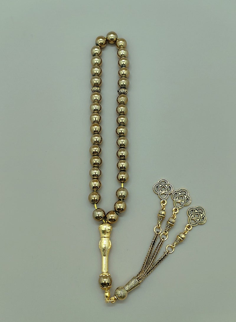 general 33 Vintage Gallstones Prayer Beads/Tasbih/10MM  - Image 2