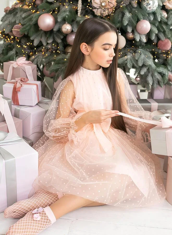 Take Two Pink Knee-Length A-Line Dress