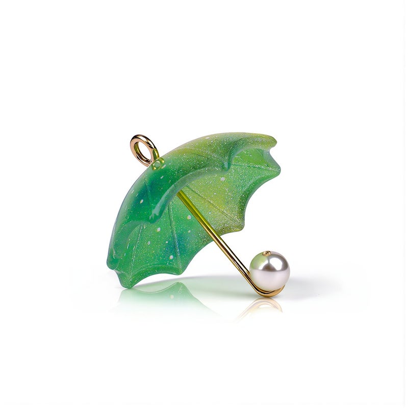 New Design Glitter Umbrella Pendants for Unique Handmade Earrings Jewelry - Image 1