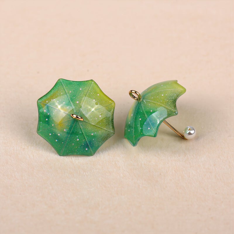 New Design Glitter Umbrella Pendants for Unique Handmade Earrings Jewelry - Image 5