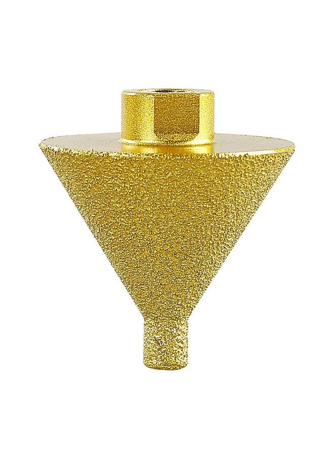 Diamond Beveling Chamfer Bit M10 Thread Diamond Countersink Drill Bit Hole Opener for Existing Holes Enlarging Shaping Trimming in Tile Marble Quartz Stone Granite Ceramic