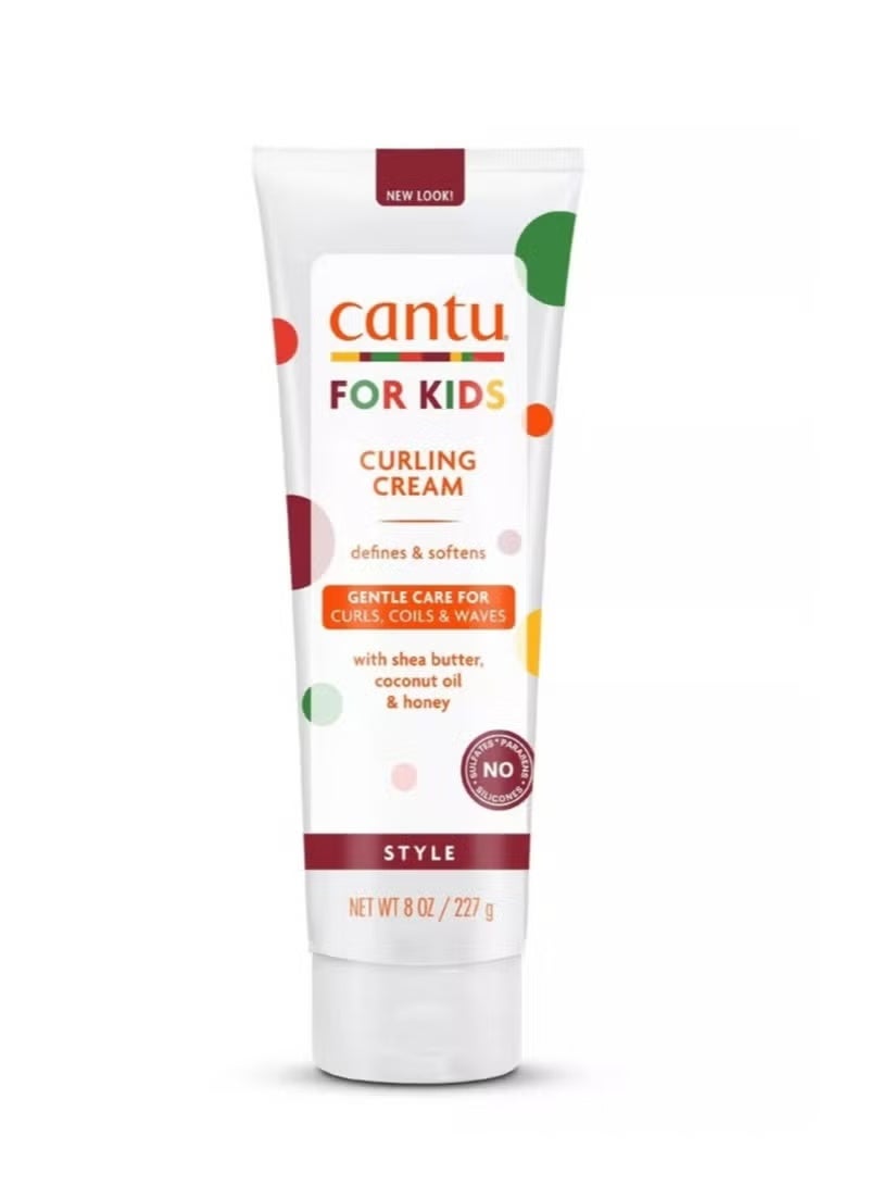 Cantu 4-Piece Nourishing Shampoo And Conditioner And Curling Cream Set for Kids Hair - Image 5