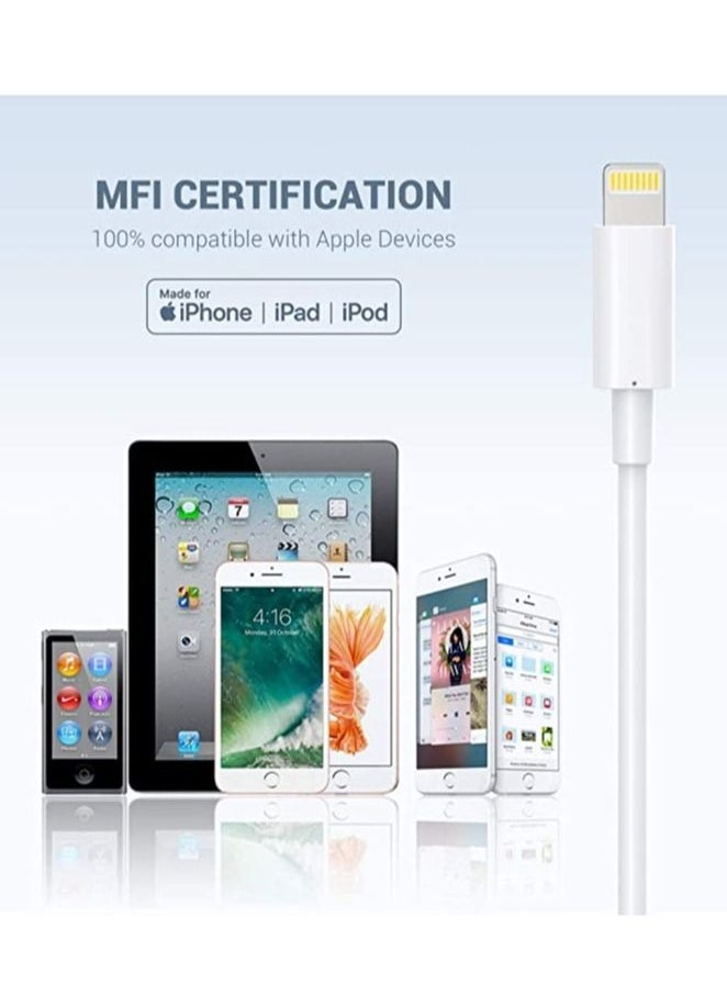 ELTRAZONE iPhone Charger Cable - Apple MFi Certified 3Pack iPhone Charging Cable for iPhone SE 2020 11 Xs Max XR X 8 Plus 7 Plus 6 Plus 5s SE iPad Pro and More  - Image 4