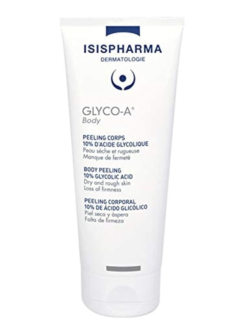 ISIS Pharma Glyco-A Body 200ml — Exfoliating Body Treatment for Smooth, Even Skin