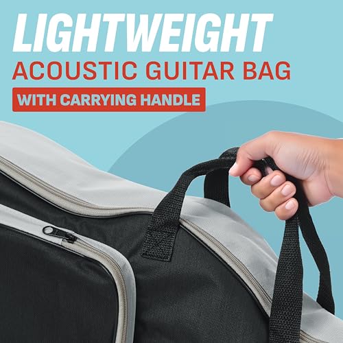 IRIDESCENT Wayfinder by Gator Cases Lightweight Acoustic Guitar Gig Bag with Large Accessory Pocket and Adjustable Backpack Straps; (WF-GB-ACOU) - Image 2