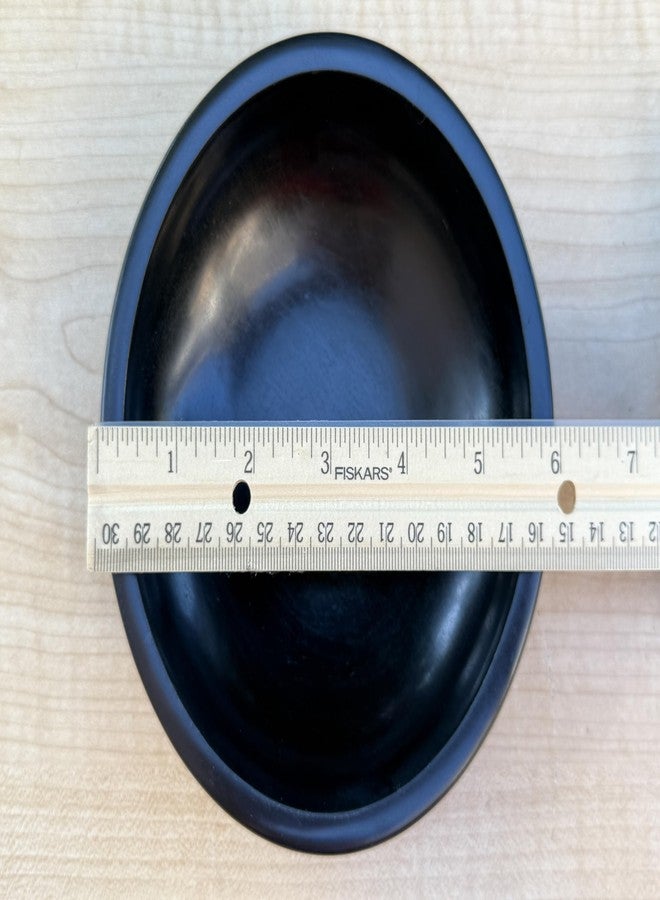 GAF TREASURES Large Black Soapstone Scrying Bowl – 6" Smudge Bowl & Incense Burner | Versatile Black Stone Ritual & Meditation Tool - Image 5