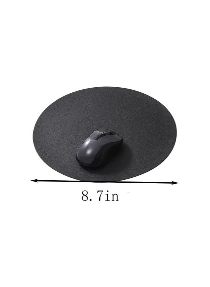 Digipace Solid Color Faux Leather Mouse Mat - Image 3