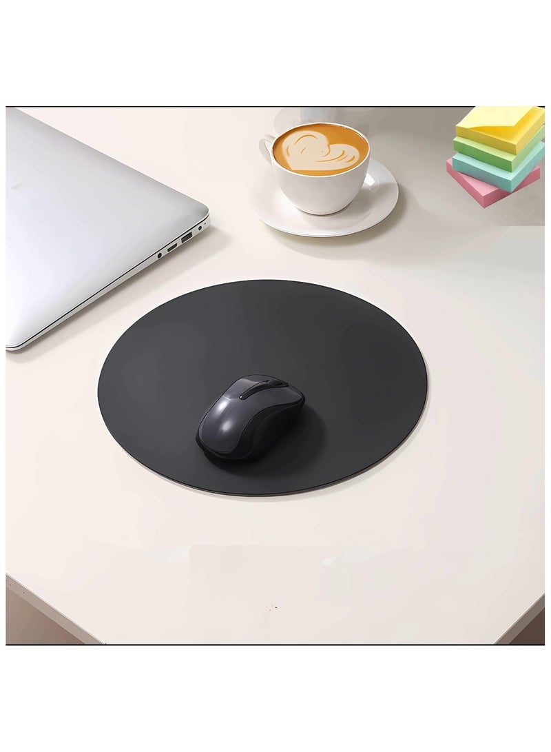 Digipace Solid Color Faux Leather Mouse Mat - Image 2