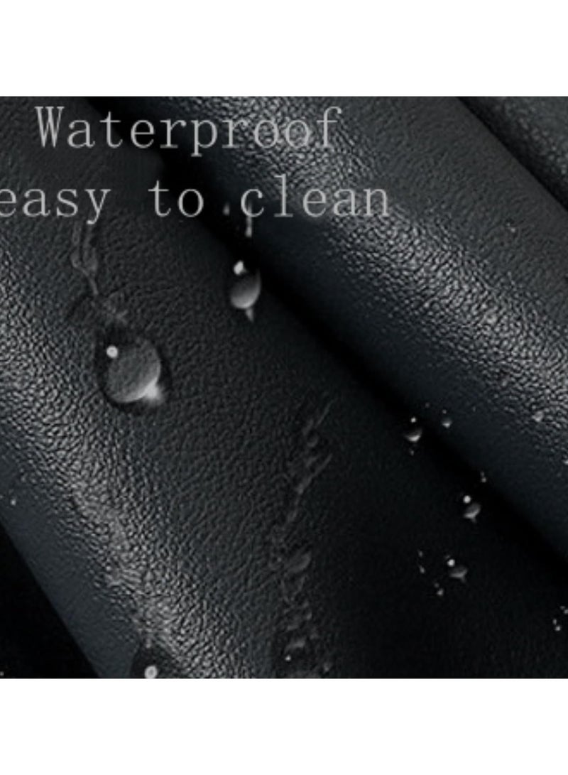 Digipace Solid Color Faux Leather Mouse Mat - Image 4