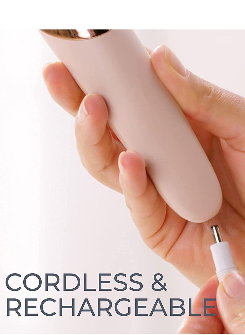 KASTWAVE KASTWAVE Finishing Touch Flawless Electronic Tool File and Callus Remover with 2 Roller Heads, Pedicure, Professional Feet Care, Hard Cracked Dry Skin and Calluses, Water Resistant  - Image 4