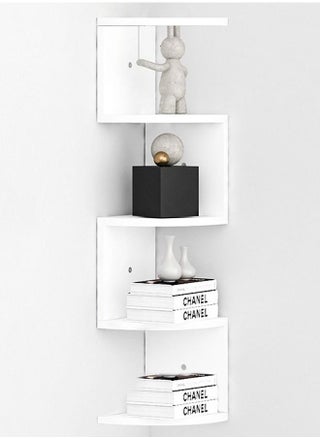 5 Layer Corner Shelf  Wall Mount Corner Shelf Wood Display Storage Shelves Easy to Assemble  for Home Office Decor - pzsku/Z8CBF747D68B0B839267BZ/45/_/1699553039/53a92f5b-f411-4f59-86c5-9999067ef652