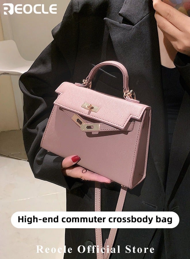 REOCLE Womens Handbags Crossbody Bags Top Handle Satchel with Detachable Strap Luxury Tote Work Bag PU Fashion Designer Handbags Purses - Image 2