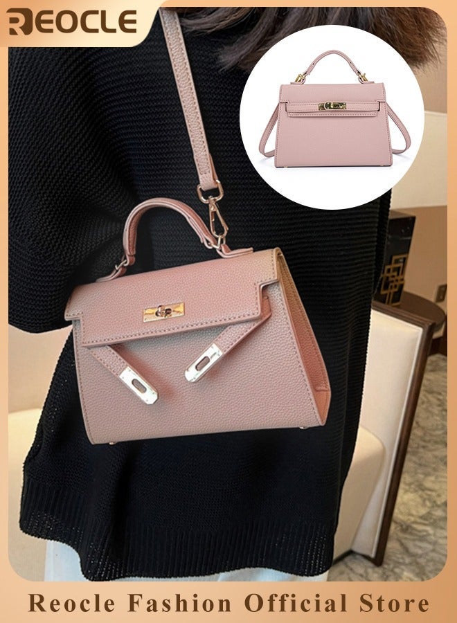 REOCLE Womens Handbags Crossbody Bags Top Handle Satchel with Detachable Strap Luxury Tote Work Bag PU Fashion Designer Handbags Purses - Image 1