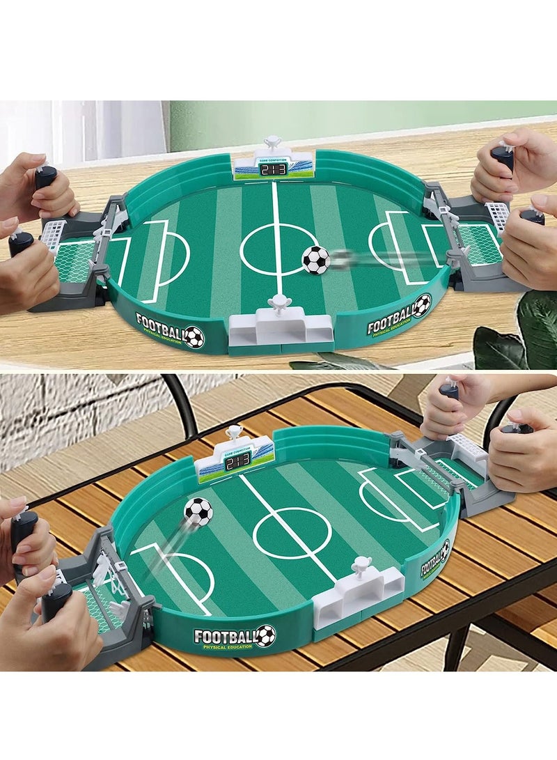 MIXDE Mini Foosball Games Football Table Interactive Game, Tabletop Football Soccer Pinball for Indoor Game Room Table Top Foosball Desktop Sport Board Game for Adults Kids Family Game Night Fun - Image 5