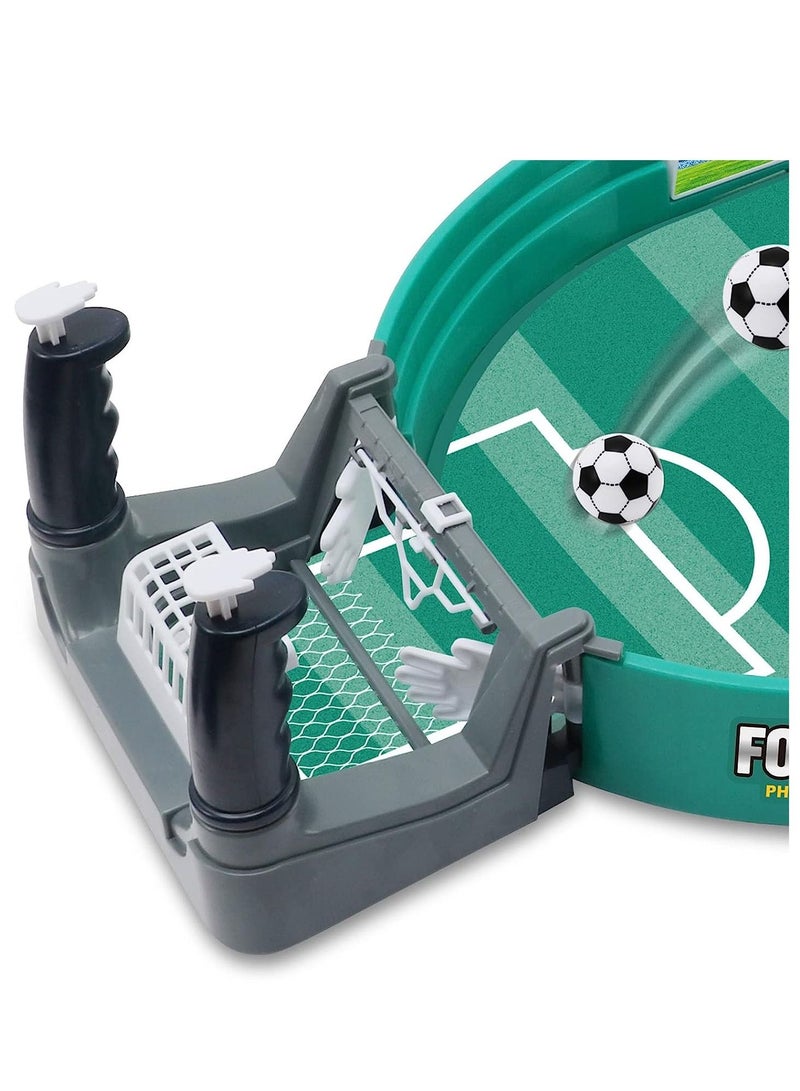 MIXDE Mini Foosball Games Football Table Interactive Game, Tabletop Football Soccer Pinball for Indoor Game Room Table Top Foosball Desktop Sport Board Game for Adults Kids Family Game Night Fun - Image 3
