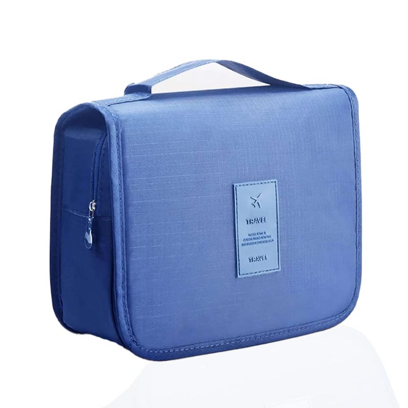 Swift Toiletry Bag Hanging Travel Makeup Bag for Women and Men, Waterproof & Sturdy Hook Cosmetic Makeup Organizer for Toiletries Accessories -, Navy Blue, Toiletry Bag - Image 5