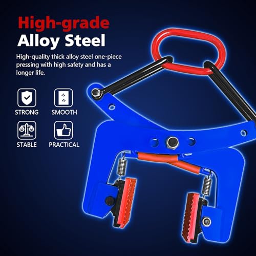 FITHOIST Granite Slab Lifting Clamps, 770LBS Vertical Stone Lifting, 40-180MM Marble Heavy Duty Stone Carrying Clamps - Image 3
