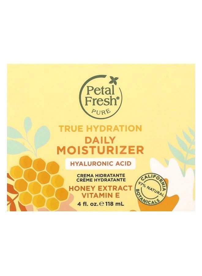 Petal fresh Petal Fresh, Pure, True Hydration Daily Moisturizer, Honey Extract, Vitamin E, 4 fl oz (118 ml)  - Image 2
