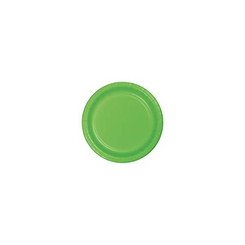 Creative Converting Touch of Color 24 Count Paper Dinner Plates, Fresh Lime - Image 5