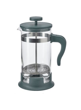 Stylish 1-Liter Coffee Tea Maker Dark Grey and Turquoise Glass and Stainless Steel Design, Perfect for Brewing Fresh Coffee or Tea with Modern Elegance - pzsku/Z8CBFDF7957B8BB812546Z/45/_/1723017083/564cf902-675f-48f2-a69c-276d82663be8