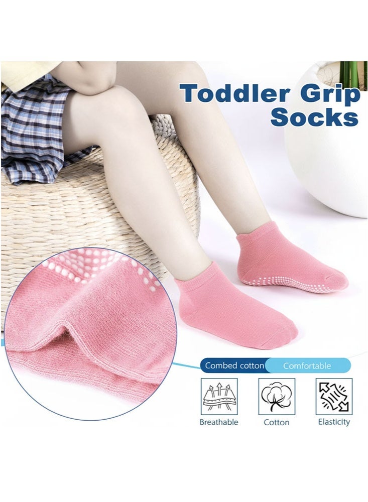 Sharpdo Baby Socks 12-Pairs, Non-Slip Ankle Socks for Boys & Girls, Breathable & Soft - Image 3