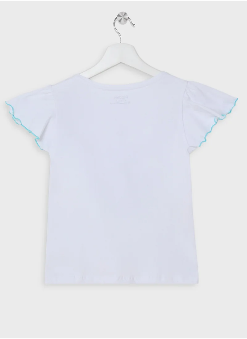 ريبلز مع نمشي Girls T-Shirts