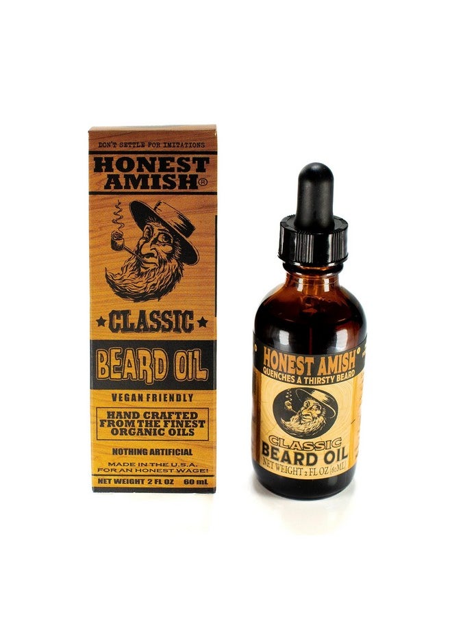 Honest Amish - - Classic Beard Oil - 2 Ounce - Image 1