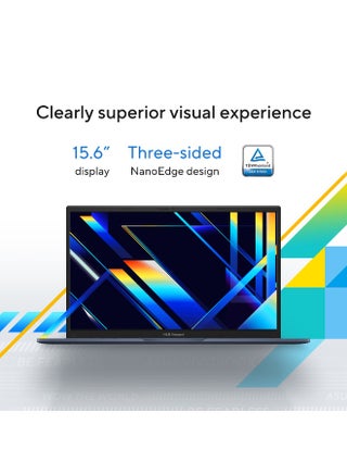 Vivobook Laptop With 15 Inch Display, Core 5 120U Processor/8GB RAM DDR5/512GB SSD/Windows 11 Home/ Cool Silver - view 2