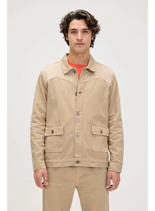 Bad Bear Rex Beige Men's Jacket.