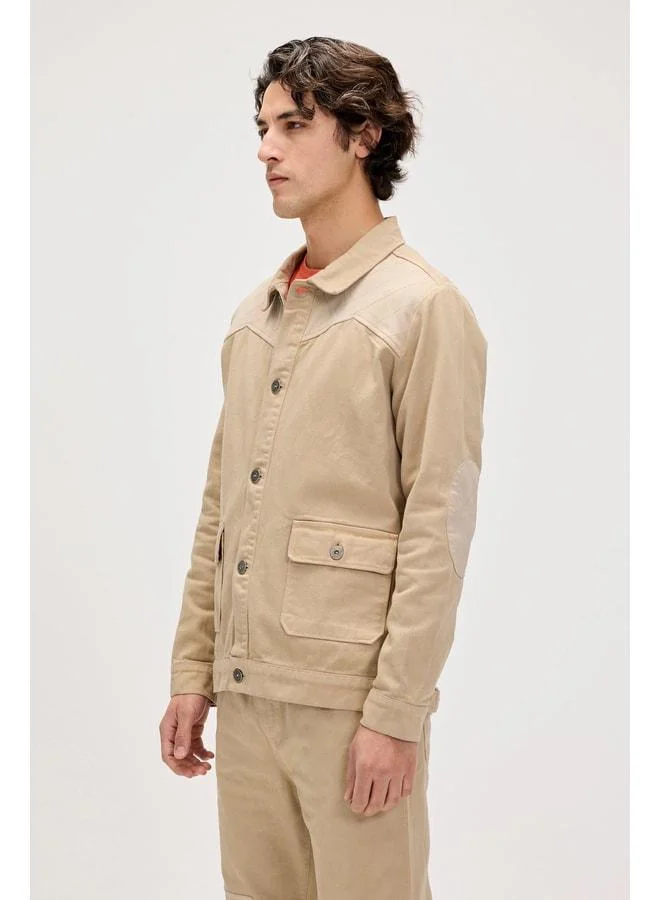 Bad Bear Rex Beige Men's Jacket.