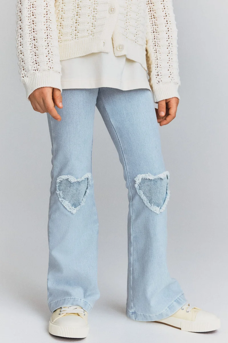 اتش اند ام Flared jeggings