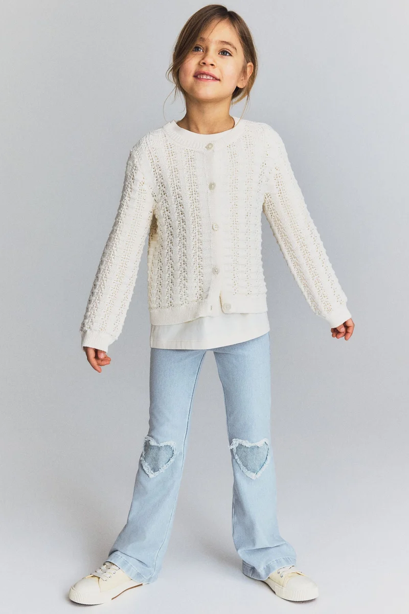 اتش اند ام Flared jeggings