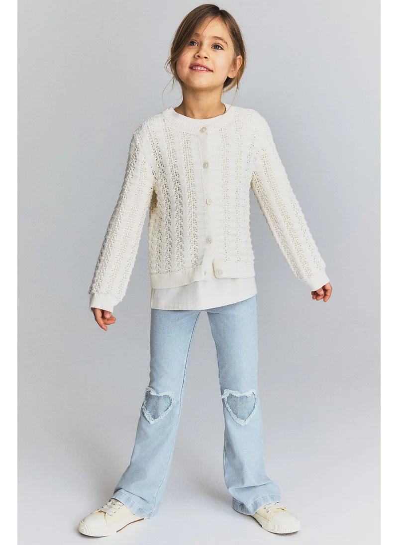اتش اند ام Flared jeggings