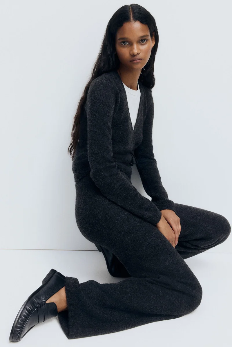 H&M Knitted pull-on trousers