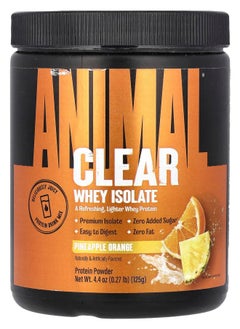 ANIMAL Clear Whey Isolate Pineapple Orange 0.27 lb (125 g) 
