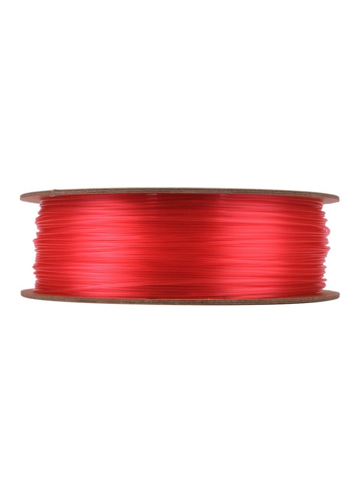 eSUN eSun 3D Printer Filament PLA 1.75 mm Dimensional Accuracy +/- 0.05 mm 1 Kg (2.2 lbs) Spool 3D Printing Material for 3D Printers – Glass Watermelon Red - Image 3