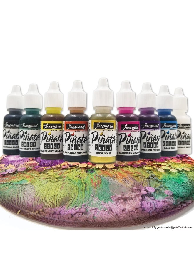 Jacquard - Jacquard Pinata Color Exciter Pack  Black  9 Count  Pack Of 1   Jac9916 - Image 1