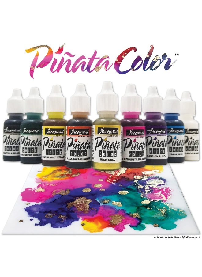 Jacquard - Jacquard Pinata Color Exciter Pack  Black  9 Count  Pack Of 1   Jac9916 - Image 1