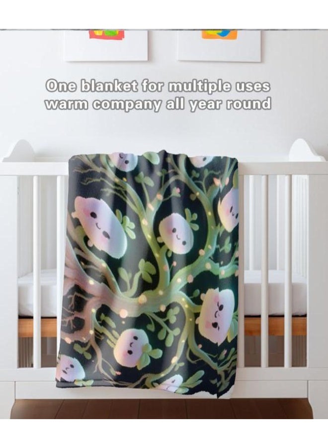 general Children's or student cartoon flannel thin blanket (warm and comfortable, suitable for sleep, games) 100cm*150cm - 102 - Image 1