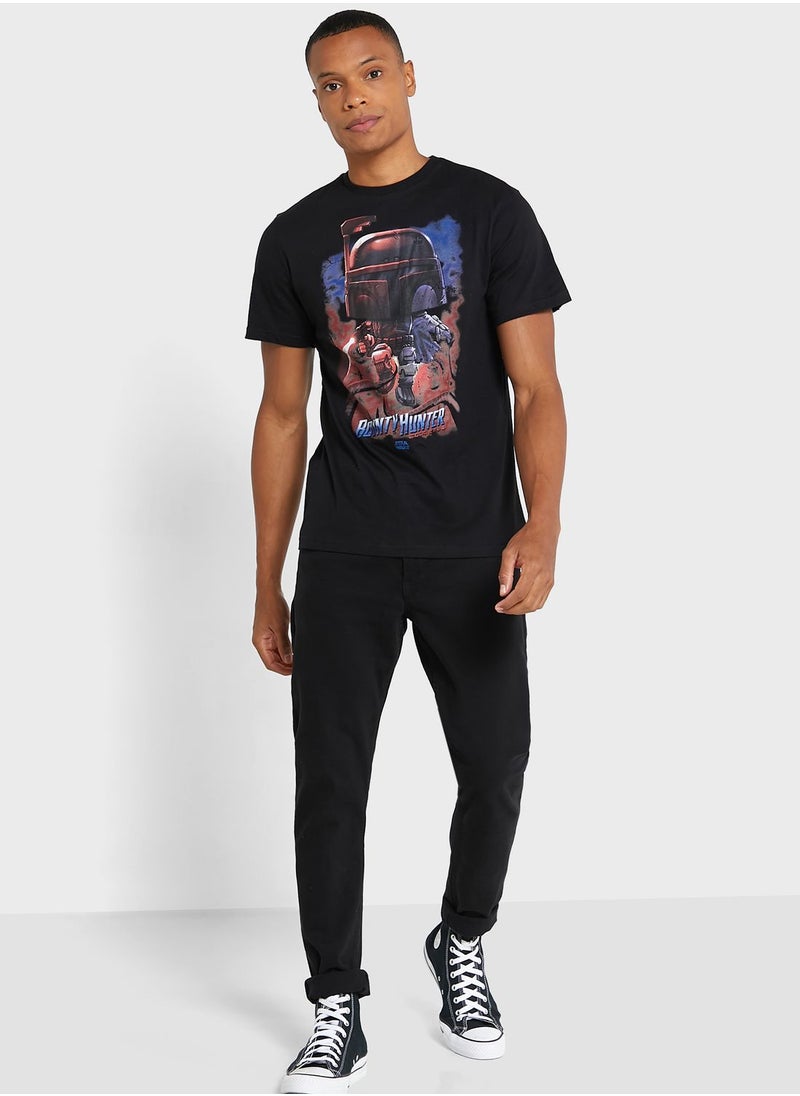 Funko Boba Fett Crew Neck T-Shirt  - Image 4