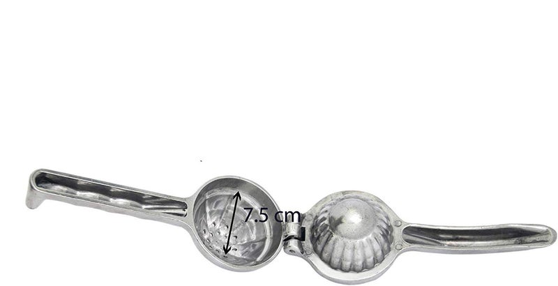 Dharam Paul Traders® Heavy weight BIG nimbu Lemon Squeezer Presser for Kitchen shikanji, Fruit juicer, 1 Piece, Food Grade Aluminium - Image 2