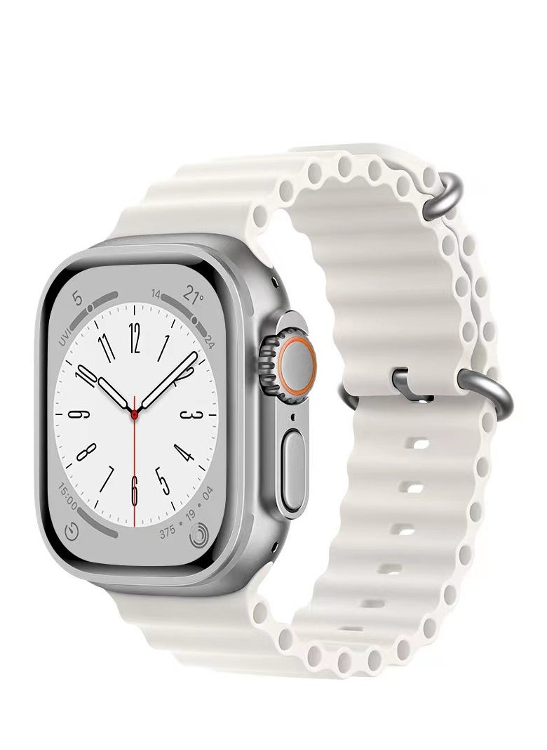 LESHP - Smart Watch C90 Uitra 2 Series Health And Fitness Tracking Sports Watch Supports Gesture Answering + Additional Replacement With 49mm Strap - Image 1