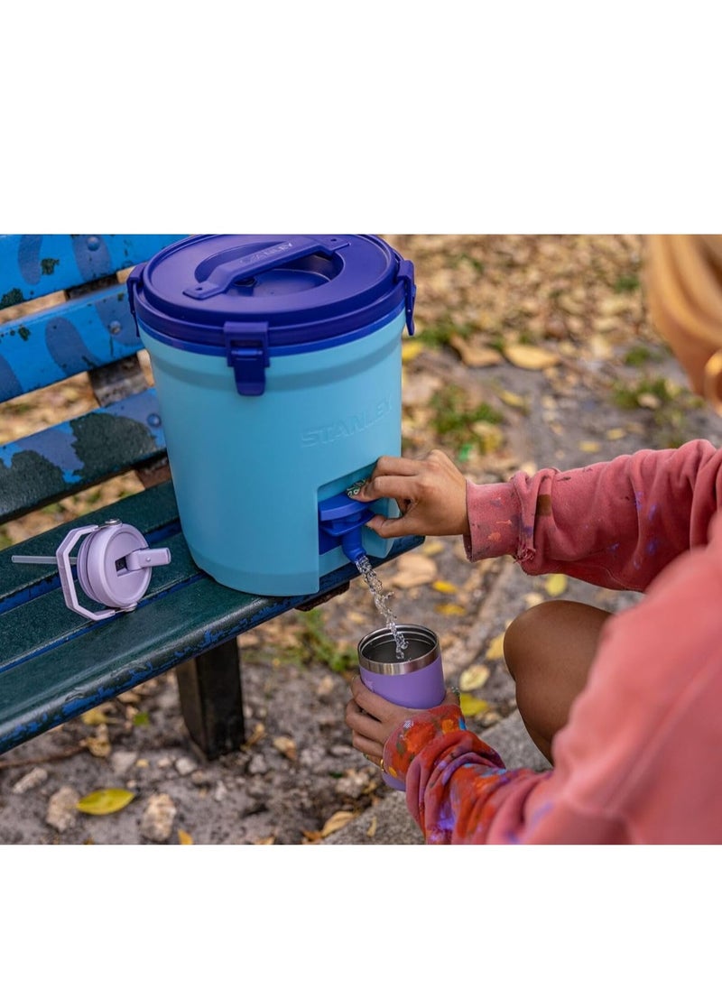 Stanley - STANLEY IceFlow Stainless Steel Tumbler with Straw - Vacuum Insulated Water Bottle for Home, Office or Car - Reusable Cup with Leak-Resistant Flip Straw, Keeps Drinks Cold for 12 Hours or Iced for 2 Days, 30 oz Lavender - Image 1