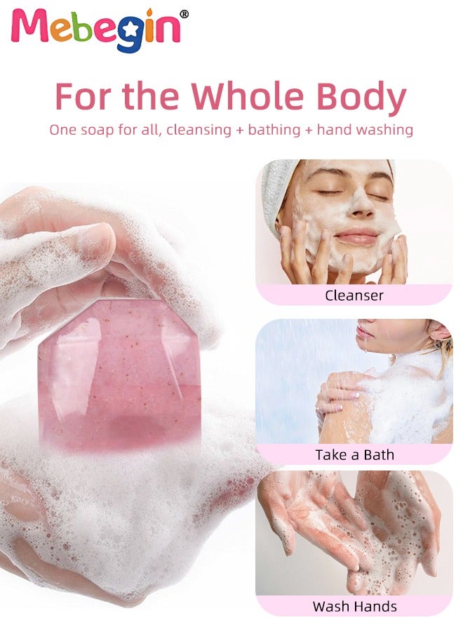 10PCS Gift Set for Women, Mother's Day Gifts Kit with Pair of Sock, Diamond-shaped Soap, Ribbon Hairband, Scented Candle and Other Items, Unique Relaxing Spa Gift Basket, Creative Gifts for Mom, Wif - Image 5