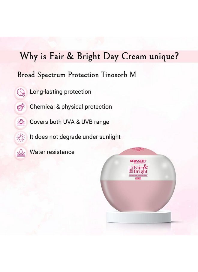 Keya Seth Aromatherapy Keya Seth Aromatherapy Fair & Bright Serum + Day Cream + Night Cream Overnight Repair & Fairness Treatment Kit  - Image 2