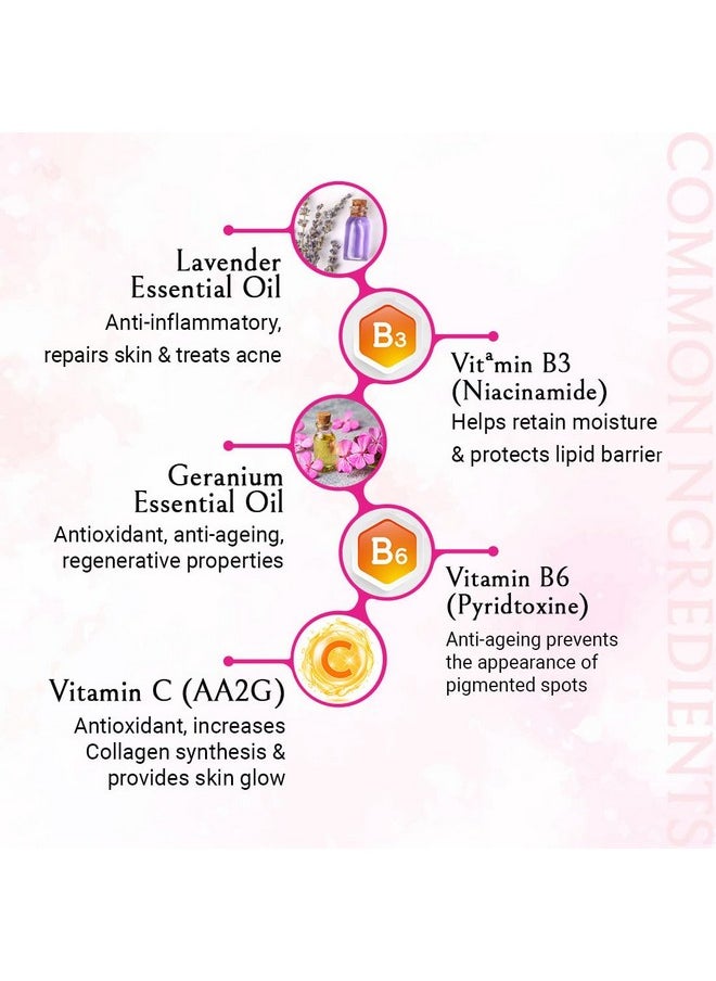 Keya Seth Aromatherapy Keya Seth Aromatherapy Fair & Bright Serum + Day Cream + Night Cream Overnight Repair & Fairness Treatment Kit  - Image 5